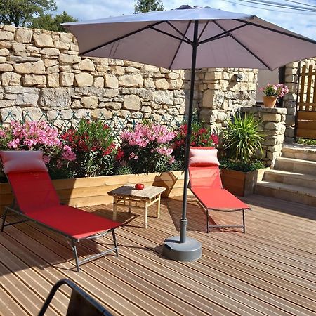 Chez Daniele Chambre Avec Jacuzzi Et Terrasse Privee Murs  Esterno foto