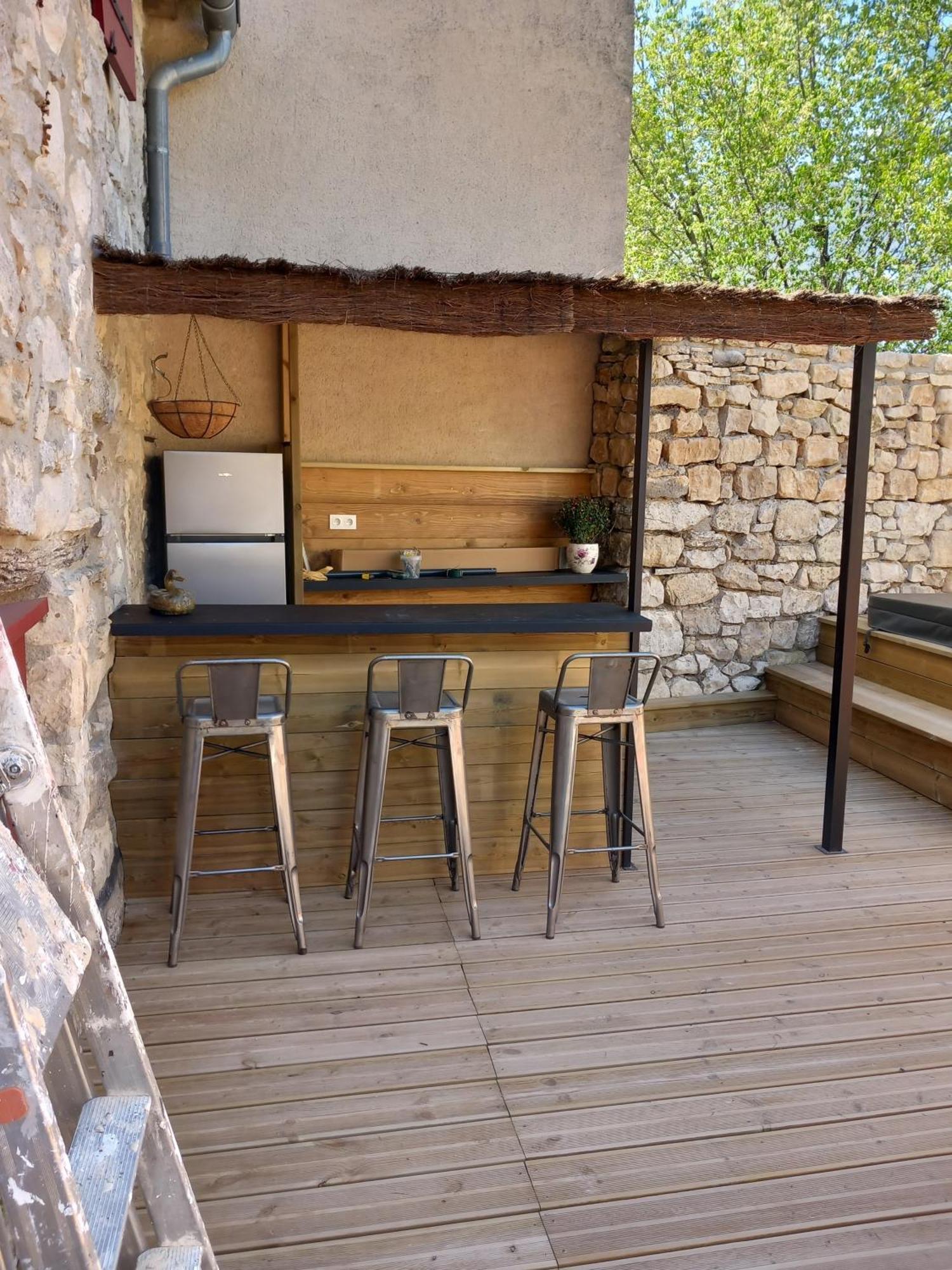 Chez Daniele Chambre Avec Jacuzzi Et Terrasse Privee Murs  Esterno foto